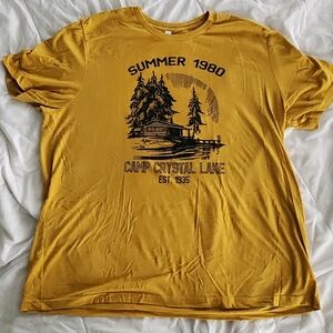 Summer 1980 Camp Crystal Lake Tee size 2xl